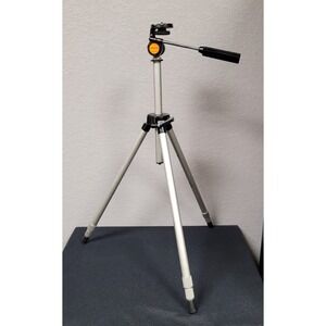 Vintage 1970s/80s JC Penney Camera Tripod Aluminum Adjusts 20-53 Inches